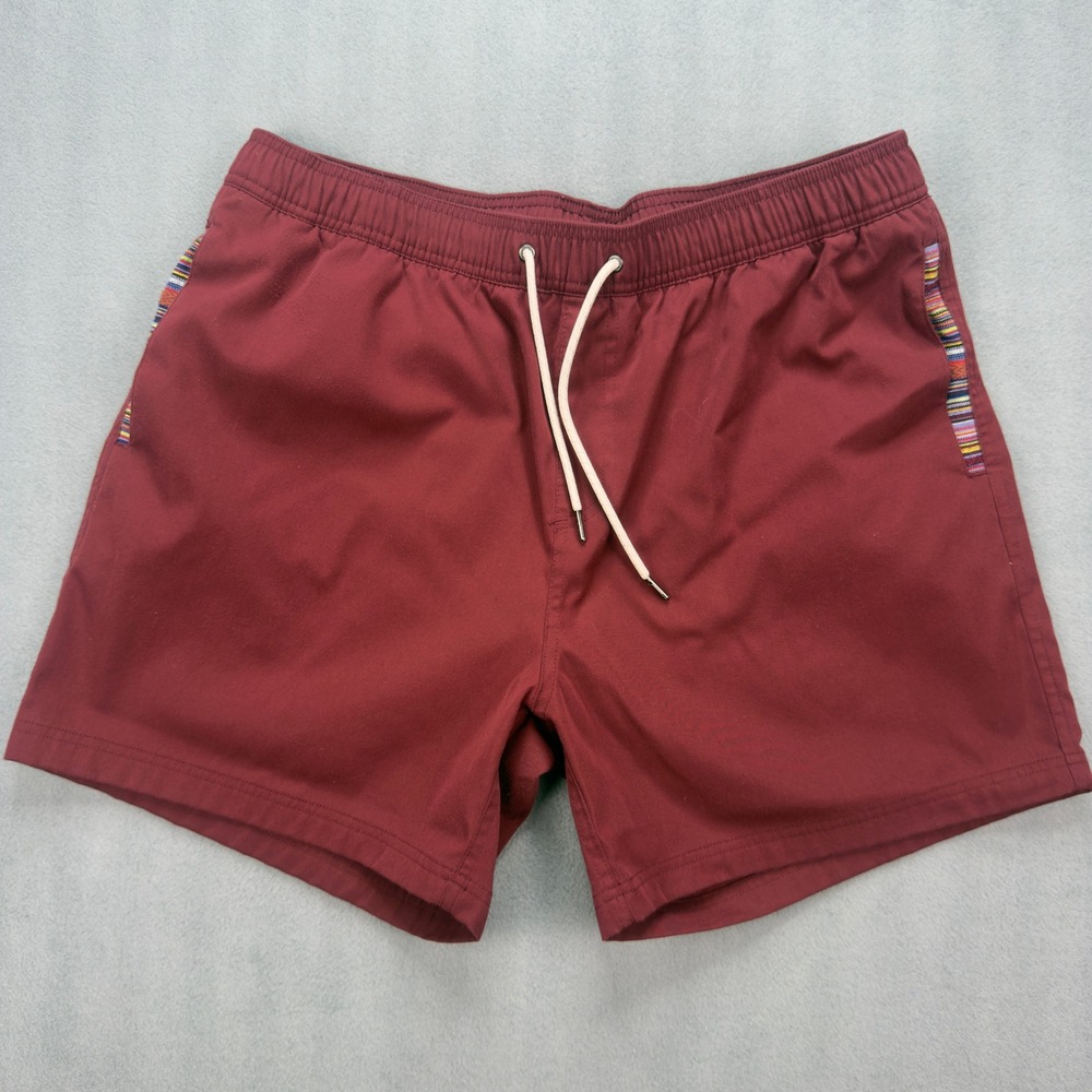 Wowie Activewear Shorts Men's Size XL Aztec Trim Pockets XL 6" Inseam EUC
